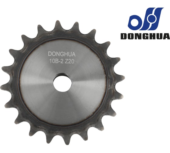 Изображение товара Звездочка со ступицей под расточку DONGHUA 10B-2 Z-20 с калеными зубьями для цепи с шагом 15,875мм (2ПР-15,875-45,4 / 10В-2) 10B-2BH20 9202