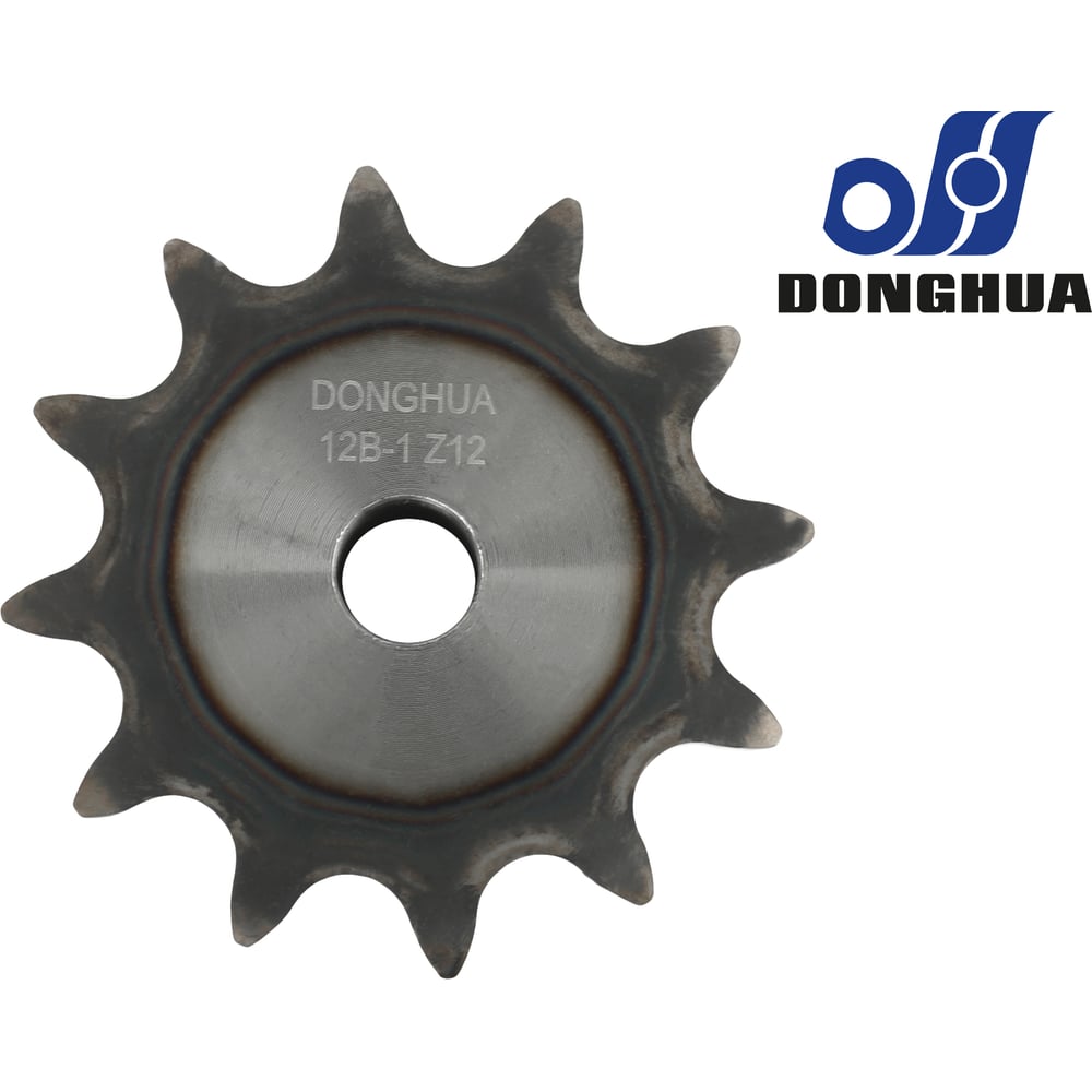 Изображение товара Звездочка DONGHUA для цепи 12B-1 с калеными зубьями 19,05мм