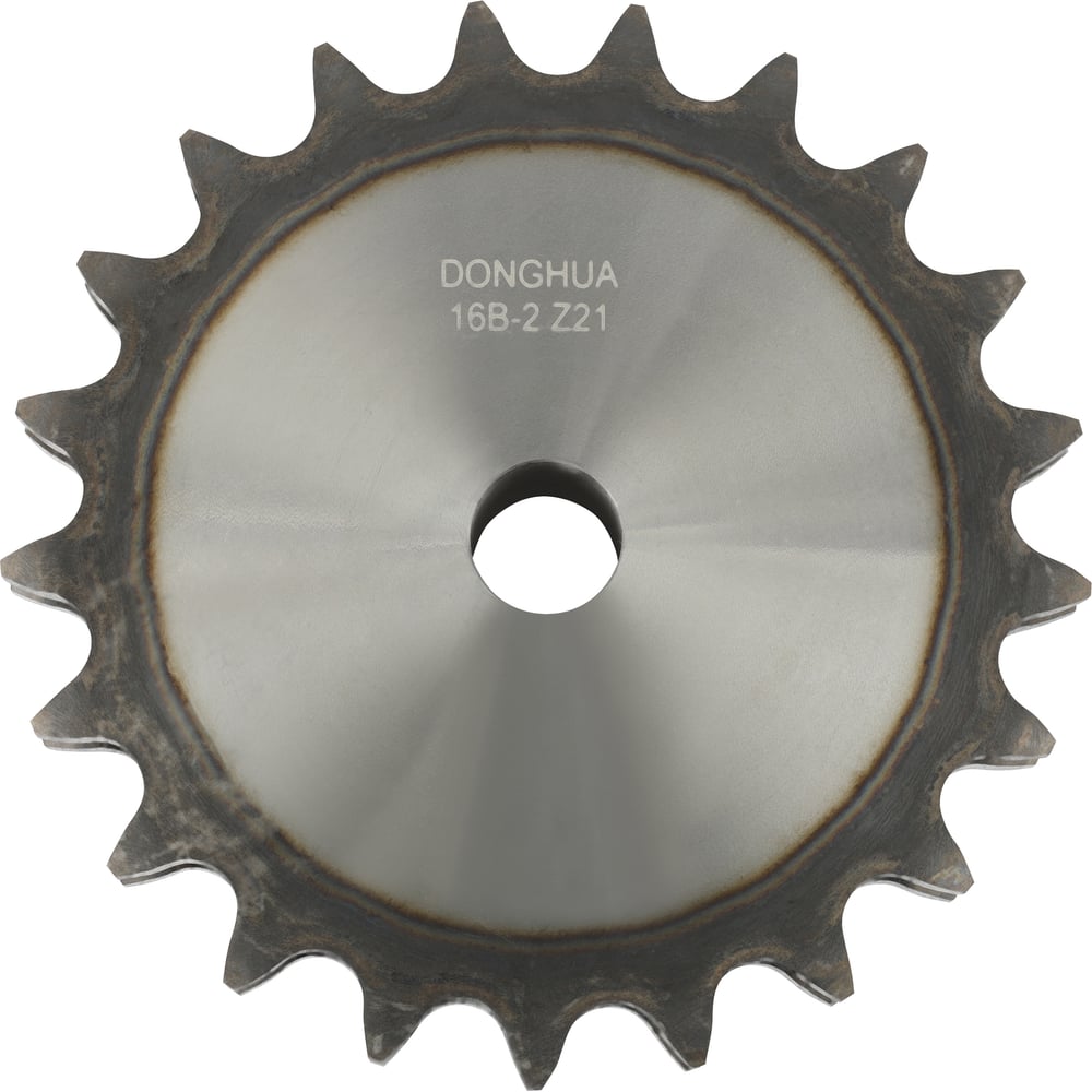 Изображение товара Звездочка DONGHUA 16B-2 с калеными зубьями и ступицей под расточку