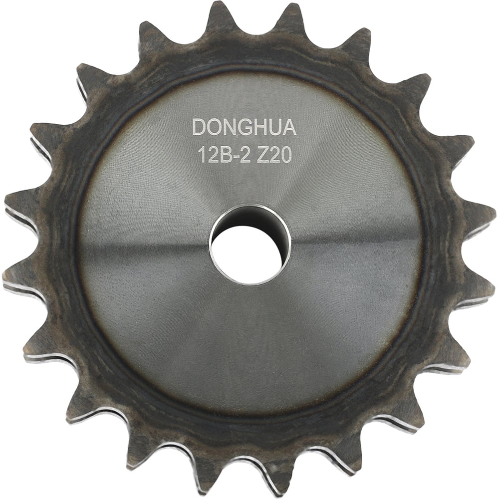 Изображение товара Звездочка со ступицей под расточку DONGHUA 20 зубьев для цепи 12B-2 шаг 19,05 мм