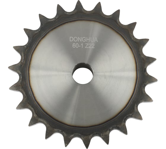 Изображение товара Звездочка со ступицей под расточку DONGHUA 12A-1 Z-22 с калеными зубьями для цепи с шагом 19,05мм (ПР-19,05-31,8 / 60-1 / 12А-1 / 12В-1) 60-1BH22 8841