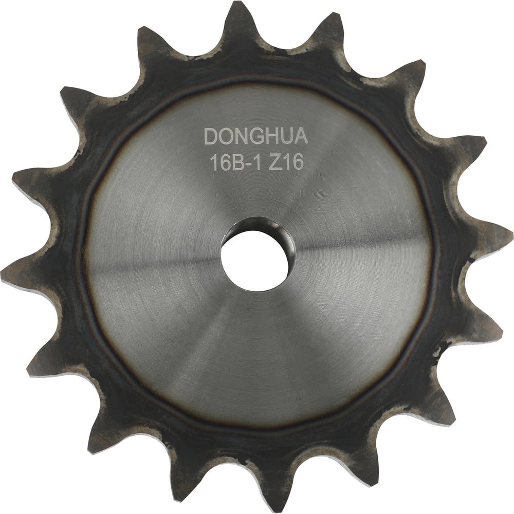 Изображение товара Звездочка со ступицей под расточку DONGHUA 16B-1 25,4 мм каленые зубья