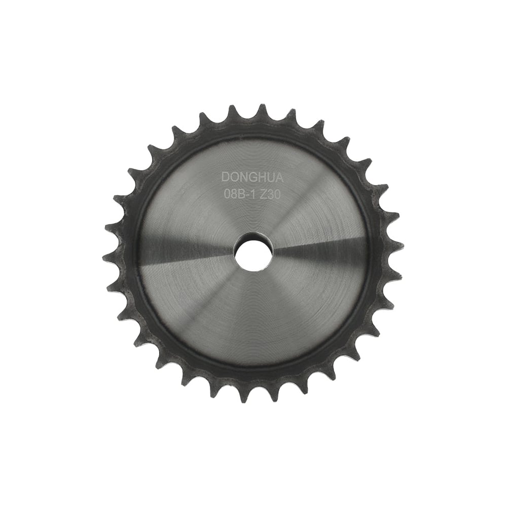 Изображение товара Звездочка для цепи DONGHUA с калеными зубьями под расточку 12,7 мм 30 зубьев