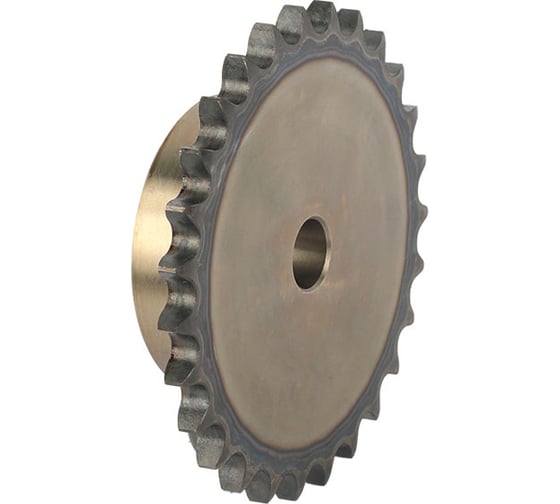 Изображение товара Звездочка со ступицей под расточку DONGHUA 10B-1 Z-27 с калеными зубьями для цепи с шагом 15,875мм (ПР-15,875-23 / 10В-1) 10B-1BH27 0723