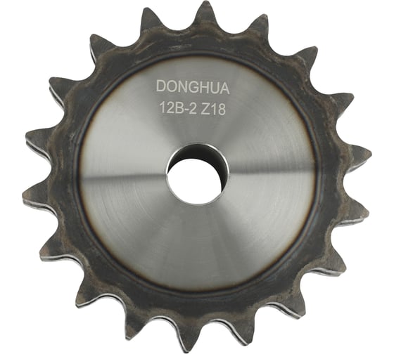 Изображение товара Звездочка со ступицей под расточку DONGHUA 12B-2 Z-15 с калеными зубьями для цепи с шагом 19,05мм (2ПР-19,05-64 / 12В-2 / 12А-2) 12B-2BH15 5561