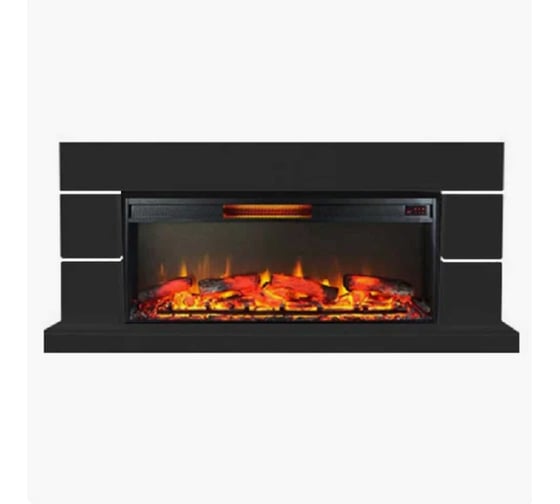 Изображение товара Каминокомплект InterFlame Норд Фотон42 Foton42 черный