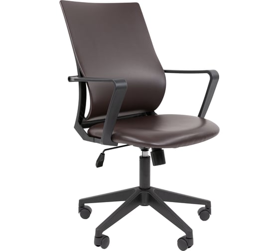 Изображение товара Офисное кресло CHAIRMAN 545 экокожа коричневый Б/П 00-07198891
