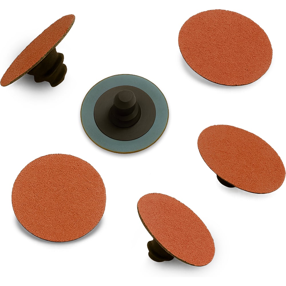 Изображение товара Шлифовальный быстросъемный круг REXXTOOL PREDATOR R-TYPE ALUMINIUM 50мм, 6 шт