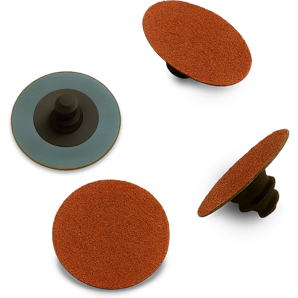 Изображение товара Шлифовальный быстросъемный круг REXXTOOL PREDATOR R-TYPE ALUMINIUM 75мм 4 шт