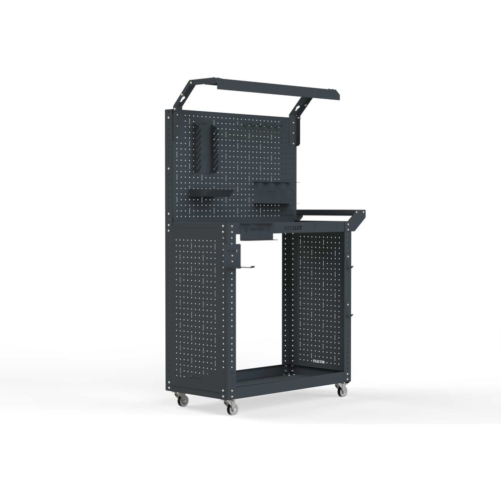 Изображение товара Тележка инструментальная Металекс 6 700х350х800 серый для хранения инструментов