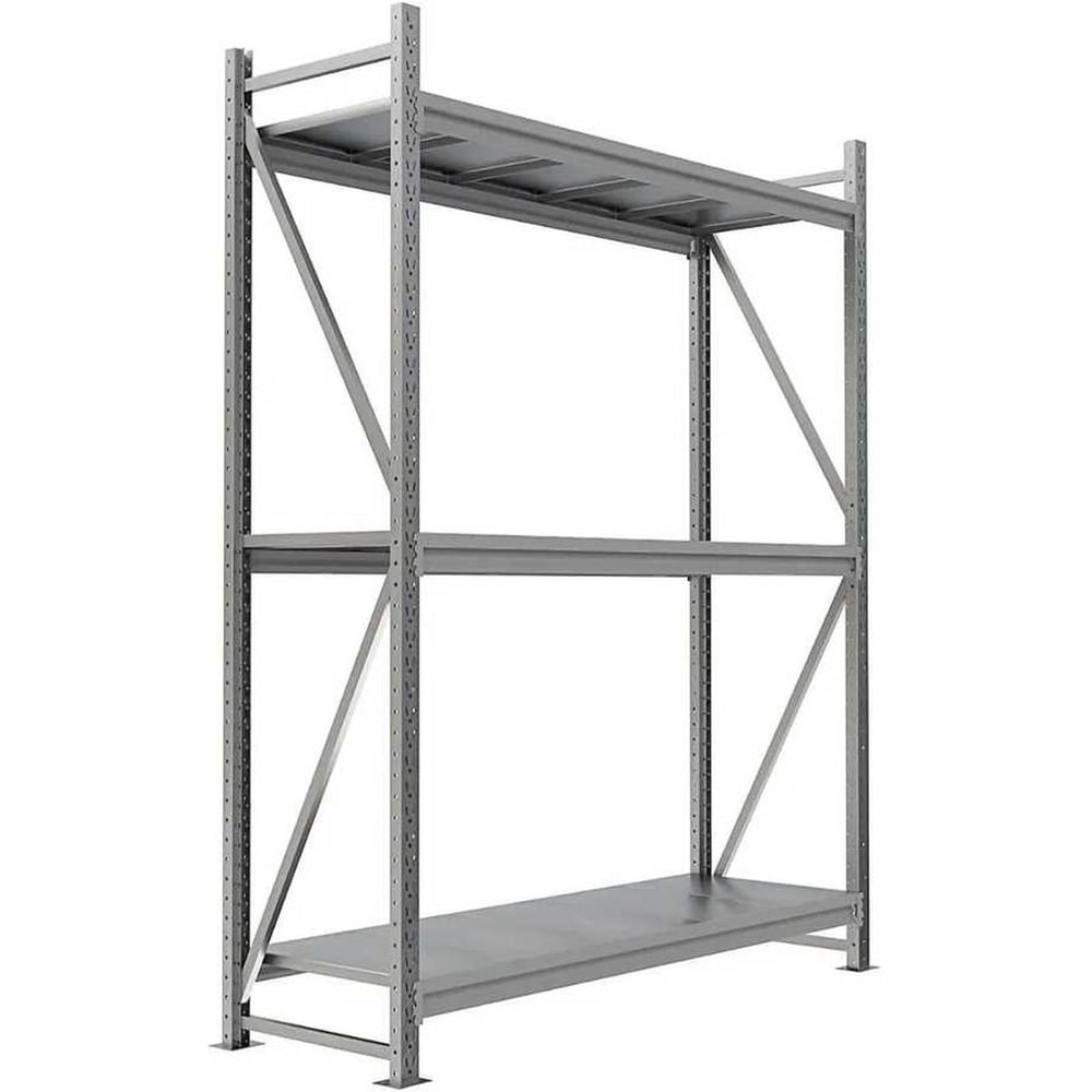 Изображение товара Металлический стеллаж IRONMEBEL optimus pro h-1500 zn, 3 яруса 1200x400 M-СГР1500ОЦ1200400ОЦ3