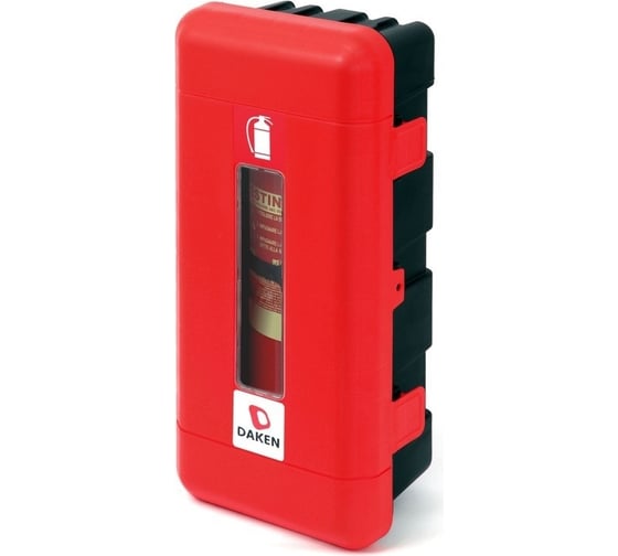 Изображение товара Пенал под огнетушитель DAKEN Regon, пластик 6/9 кг, 170-190 мм, 82130