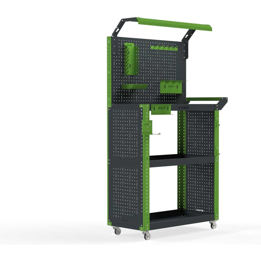 Изображение товара Тележка инструментальная ООО Металекс тип 6 900х450х950 с тремя полками