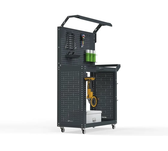 Изображение товара Тележка инструментальная ООО Металекс тип 6 800х450х800 2-е полки (серый) 118807