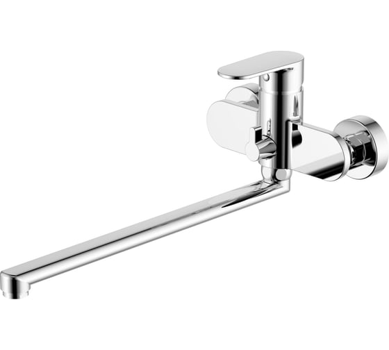 Изображение товара Смеситель для ванны AQUATEK AQ1842CR НИКА с длинным изливом 00000143057