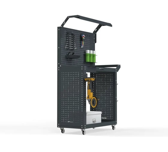 Изображение товара Тележка инструментальная ООО Металекс Metalex тип 6, 700х450х800, 2-е полки, серый, 118806