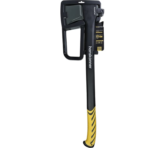 Изображение товара Топор-колун Hanskonner 1400г, фиберглассовая рукоятка с TPE, PTFE покрытие, HK1015-01-FB1400