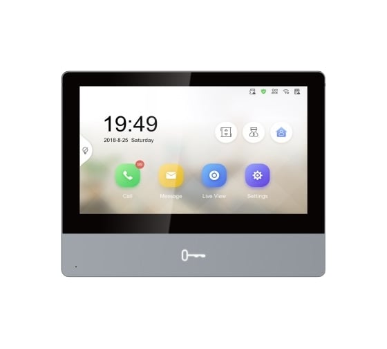 Изображение товара IP видеодомофон Hikvision DS-KH8350-TE1 7" АД5018757