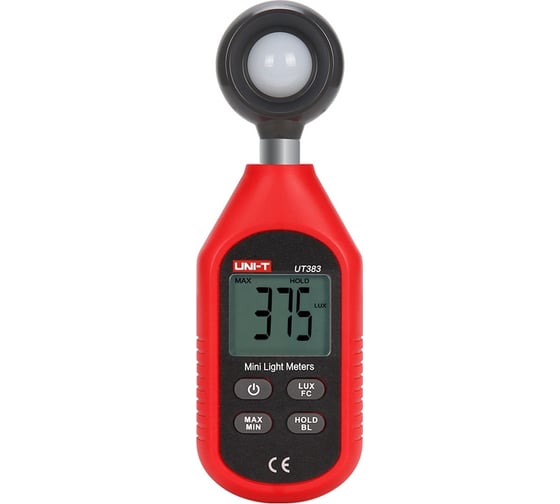 Изображение товара Измеритель освещенности люксметр UNI-T mini UT383 00-00007443