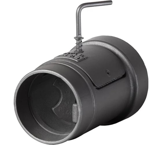 Изображение товара Стартовый дымоход PROMETALL 115-136 с ревизией и шибером p0078