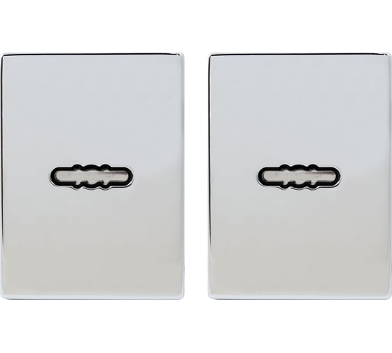 Изображение товара Накладка для сув/м БУЛАТ (пара)  НДС 02,04 ФЕРОНА хром 16813