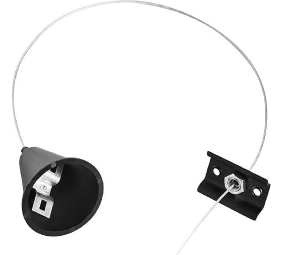 Изображение товара Комплект для подвесного монтажа шинопровода LEDVANCE черный 4099854256646