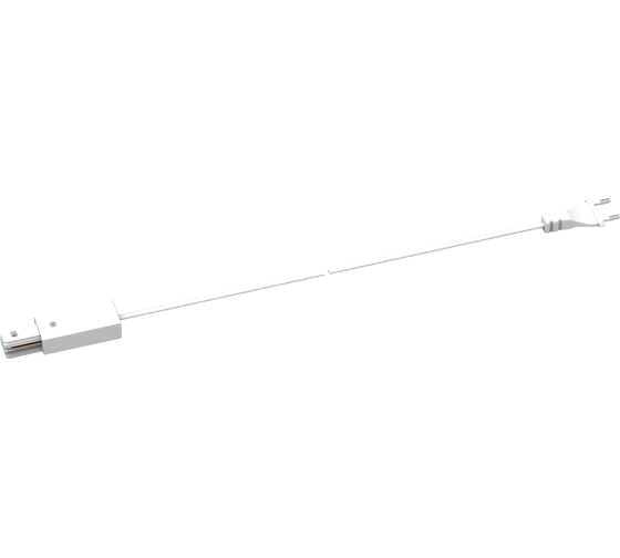 Изображение товара Адаптер подключения однофазного шинопровода LEDVANCE с штепселем белый 4099854256622