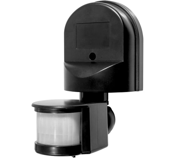 Изображение товара Уличный настенный датчик движения для освещения Grisard Electric 12м черный GRE-020-0004