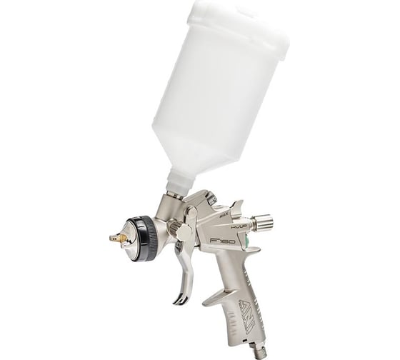 Изображение товара Краскопульт с никилиевым корпусом и верхним пластиковым бачком ANI 160 HVLP AH1501137A