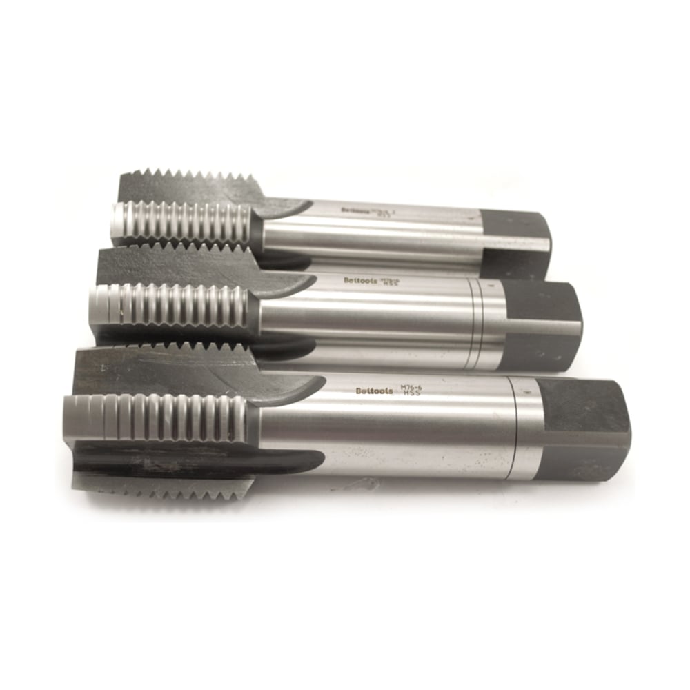 Изображение товара Метчик Русский Инструмент М76х6 машинно-ручной HSS набор 2 шт