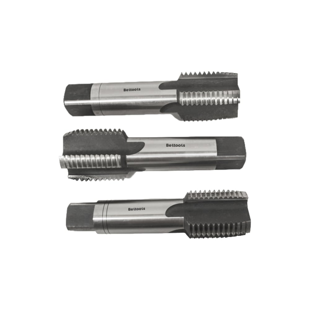 Изображение товара Метчик Русский Инструмент М80х6 машинно-ручной HSS комплект 3 шт ГОСТ 3266-81