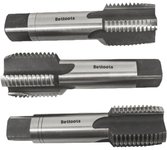 Изображение товара Метчик Beltools М68х6 машинно-ручной HSS 3шт компл. L=234мм исп1 ГОСТ 3266-81 ri.114.1342