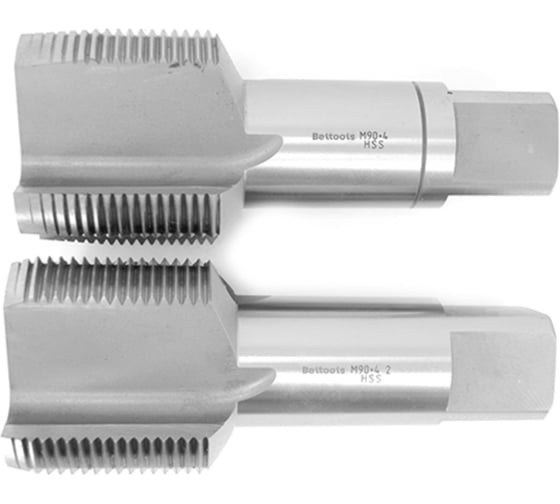 Изображение товара Метчик Beltools М90х4 машинно-ручной HSS 2шт компл. L=200мм исп1 ri.114.947