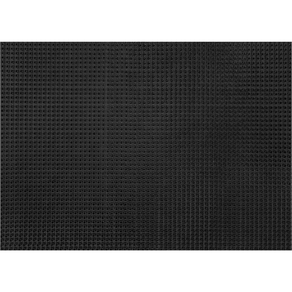 Изображение товара Коврик придверный ОФИСМАГ 60x90см, черный, пластиковый, грязезащитный, толщина 10мм, ТРАВКА, PRIMILA, 701066