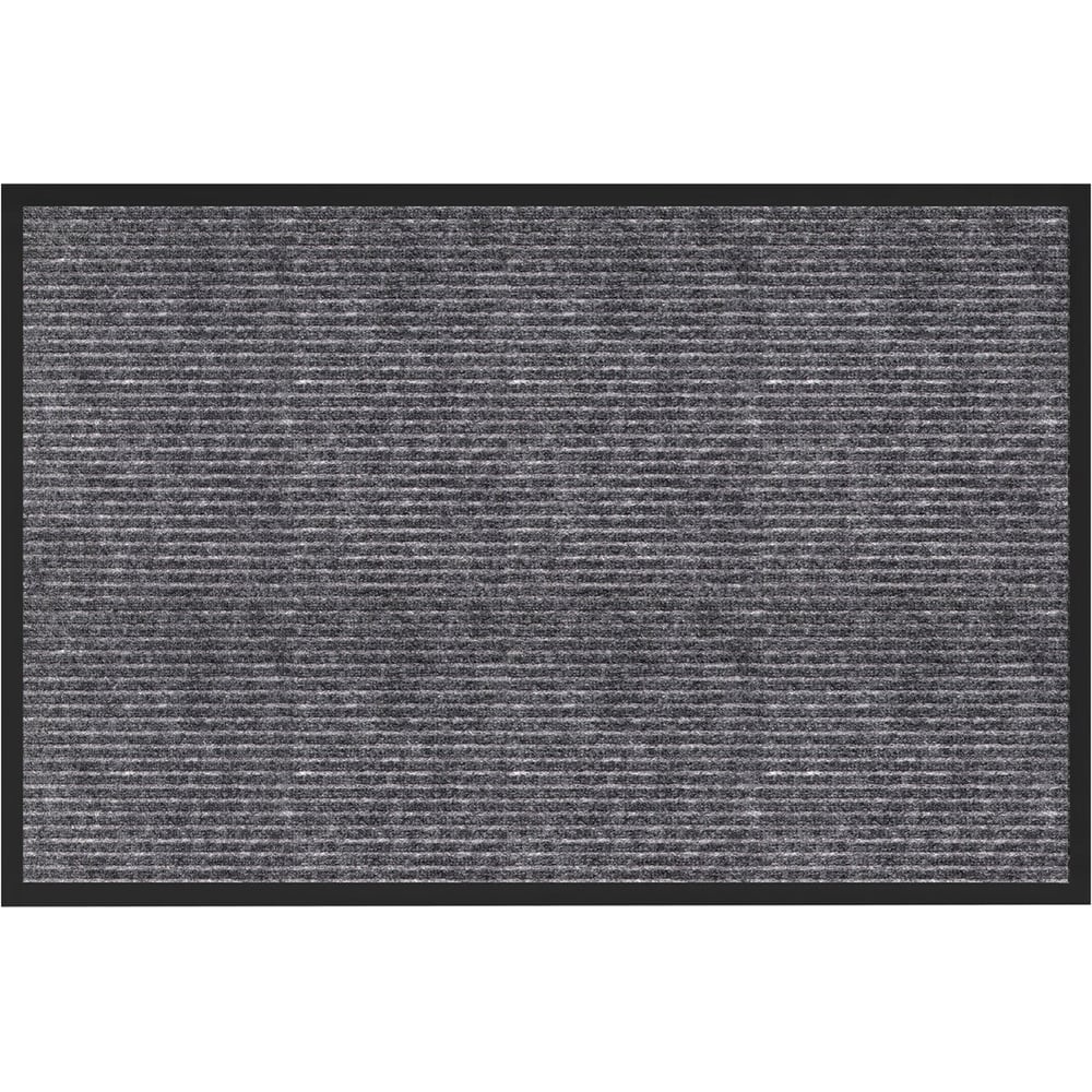Изображение товара Коврик придверный офисмаг 60x90см влагозащитный серый ребристый PRIMILA EXTRA