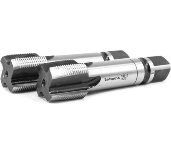 Изображение товара Метчик Beltools М39х2 машинно-ручной HSS 2шт компл. исп2 ГОСТ 3266-81 ri.114.1092