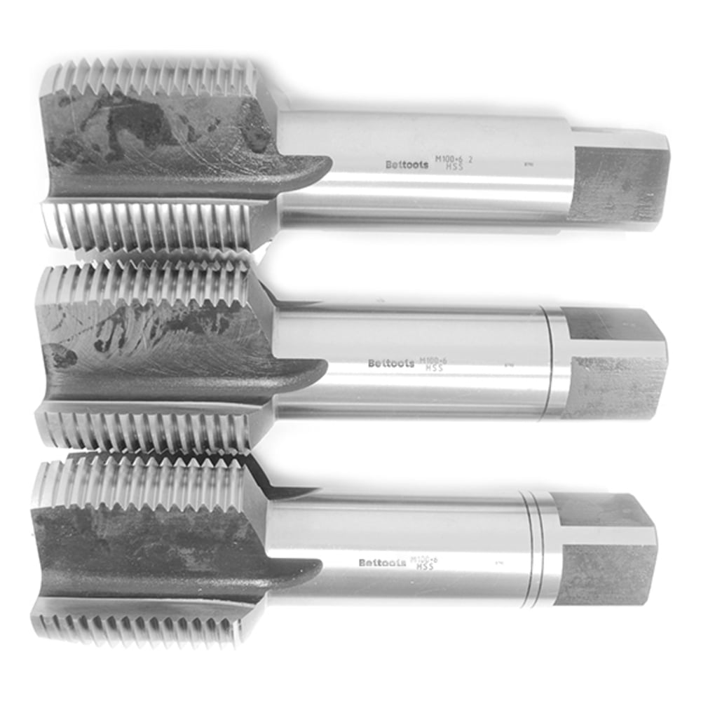 Изображение товара Метчик машинно-ручной Русский Инструмент М100х6 комплект 2 шт HSS ГОСТ 3266-81