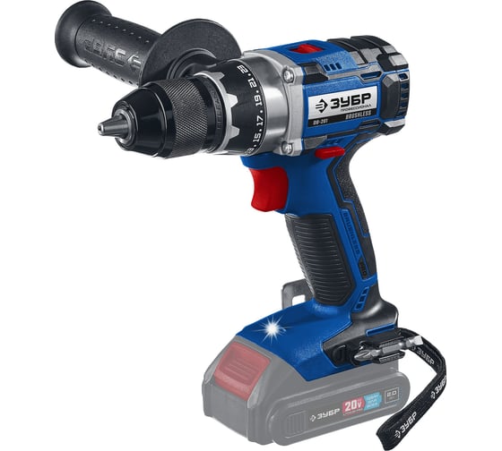 Изображение товара Бесщеточная дрель-шуруповерт ЗУБР Профессионал DB-201