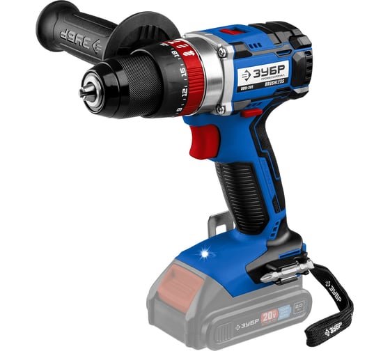 Изображение товара Бесщеточная ударная дрель-шуруповерт ЗУБР Профессионал DBS-201