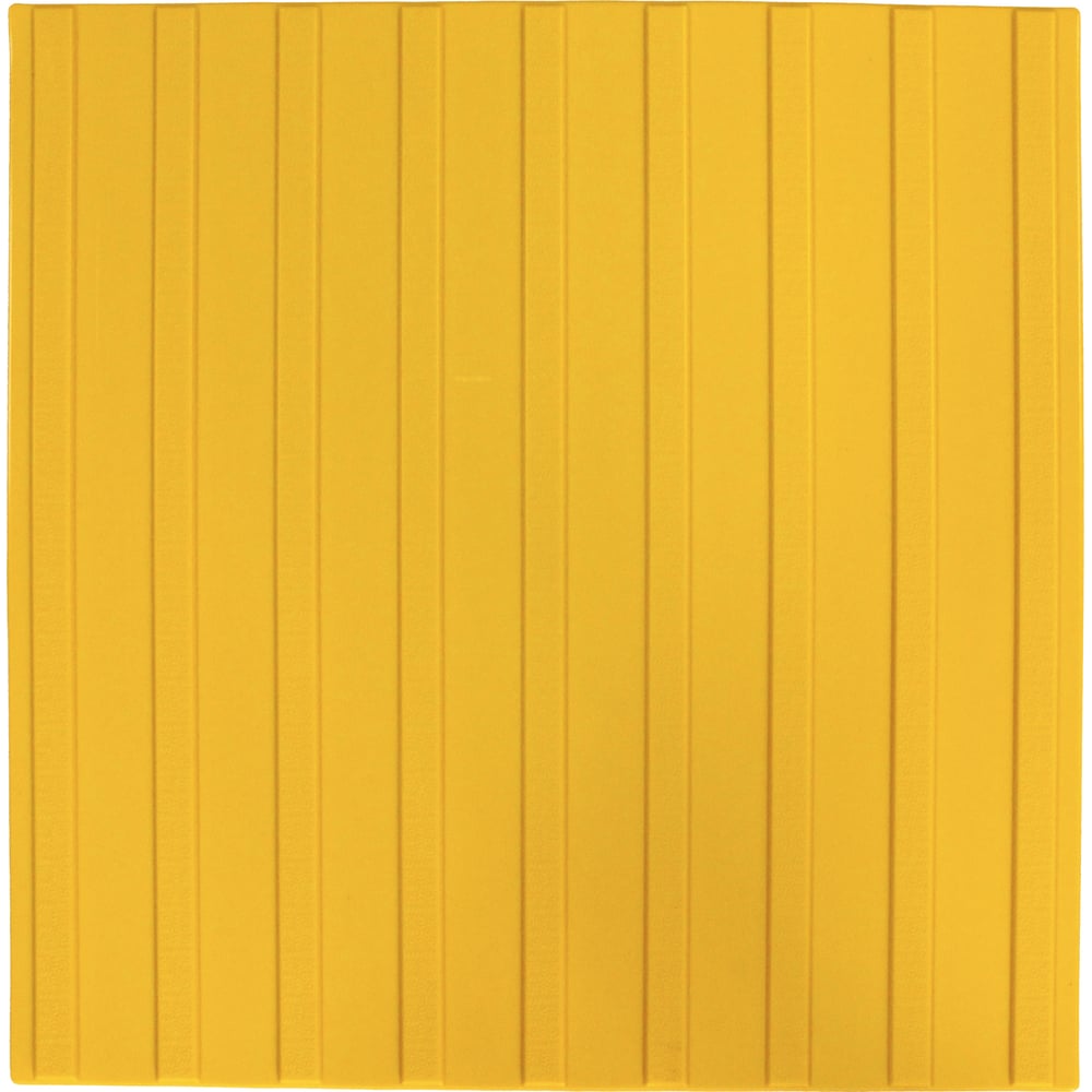 Изображение товара Тактильная плитка ПластФактор ТПУ Продольный риф 500x500 мм