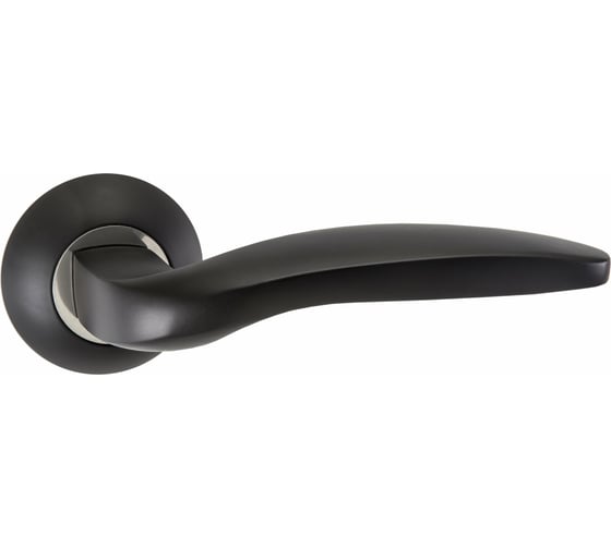 Изображение товара Дверная ручка PUERTO (черный; хром блестящий) INAL 519-08 B/CP