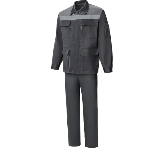 Изображение товара Костюм СОЮЗСПЕЦОДЕЖДА Коммунальщик, темно-серый/светло-серый, р. 48-50, рост 182-188 2000000061498