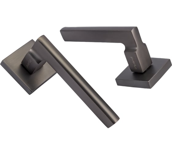 Изображение товара Дверная ручка PUERTO матовый черный никель INAL 514-03 MBN