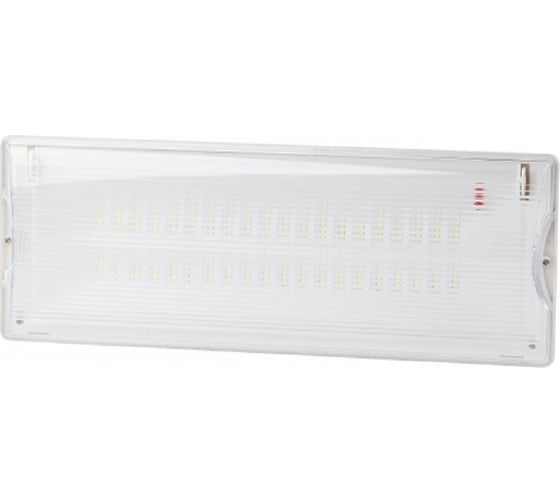 Изображение товара Светодиодный аварийный постоянный светильник ЭРА DPA301165 40LED 3ч IP65 NiCD Б0051843