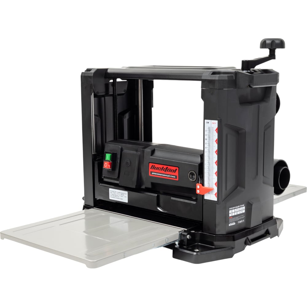 Изображение товара Рейсмусовый станок Bucktool PT330A профессиональный для строгания древесины