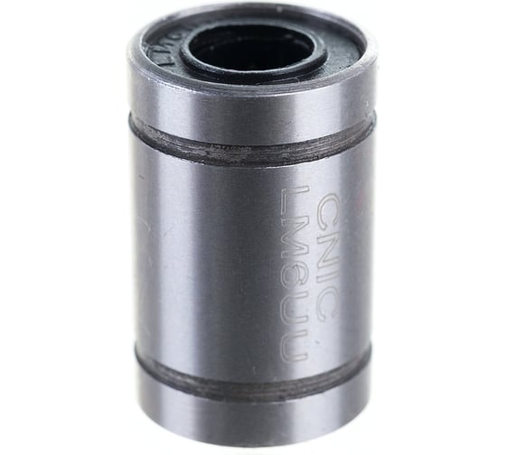 Изображение товара Подшипник CNIC LM 6 UU, 6 х 12 х 19мм закрытый тип 47626