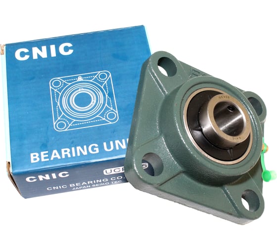 Изображение товара Подшипник CNIC Узел UCF209 подшипник UC209 во фланцевом квадратном корпусе 55214