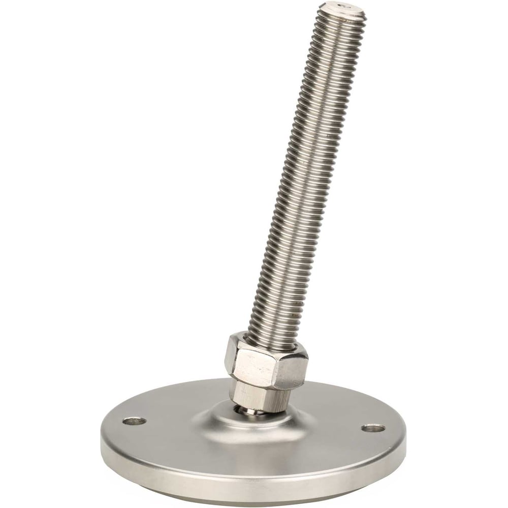 Изображение товара Опора шарнирная с отверстиями и пластиной антискольжения Алтервиа из нержавеющей стали