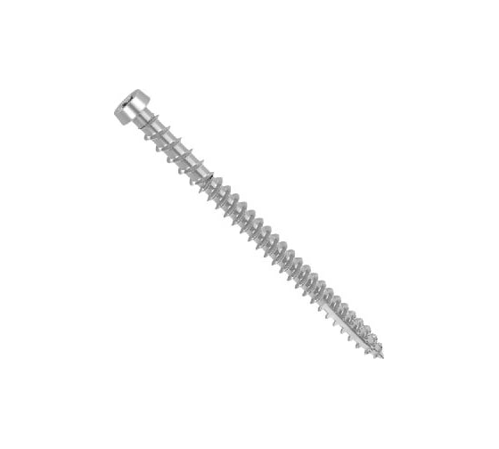 Изображение товара Саморезы для террас КРЕП-КОМП из нерж. стали А4, с двойной резьбой, 5х50 мм, 200 шт. 361550