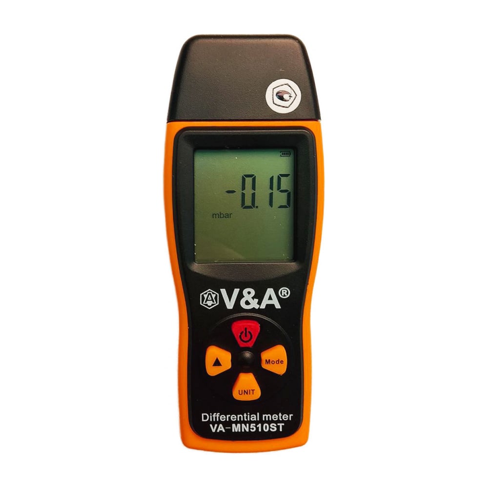 Изображение товара Цифровой дифференциальный манометр V&A VA-MN510ST-0 бытовой точный